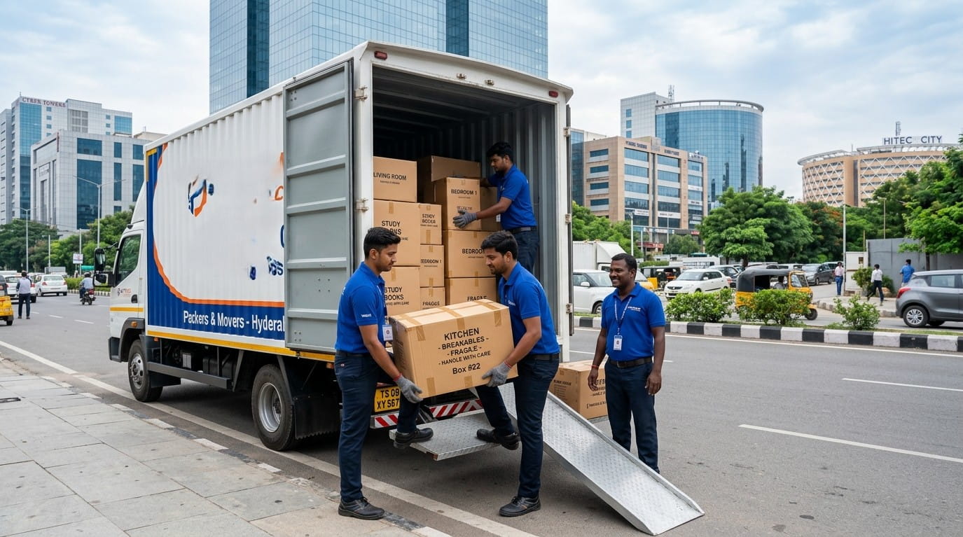 VRL Packers & Movers Team in Hyderabad
